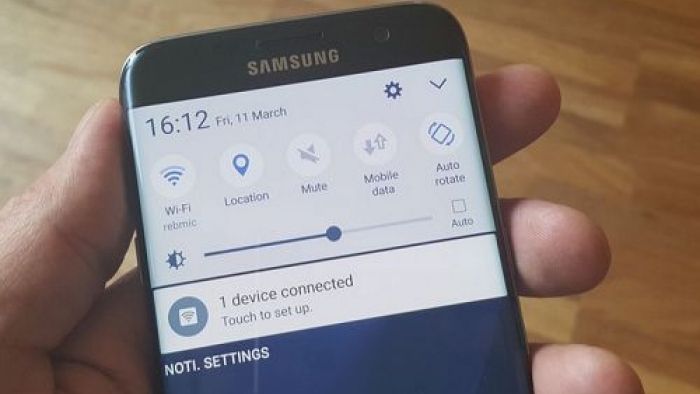 Galaxy S7'de Wi-Fi bağlantısını paylaşabilirsiniz