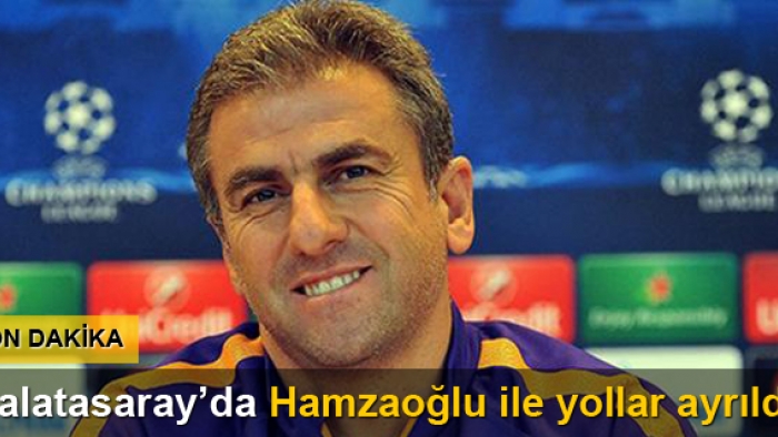 Galatasaray ile Hamza Hamzaoğlu'nun yolları ayrıldı