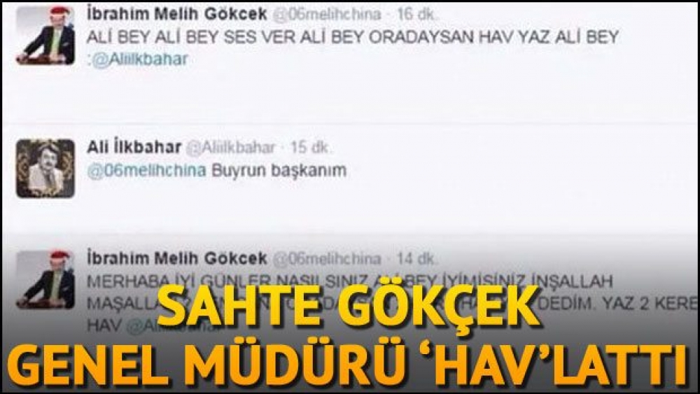 Müdür Bey, Gökçek'e "Hav Hav" Dedi Mi,Demedi mi?