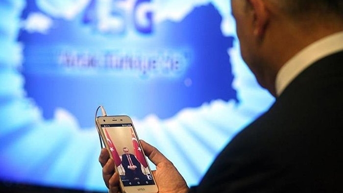 4,5G'nin ilk denemesini Cumhurbaşkanı Erdoğan yaptı