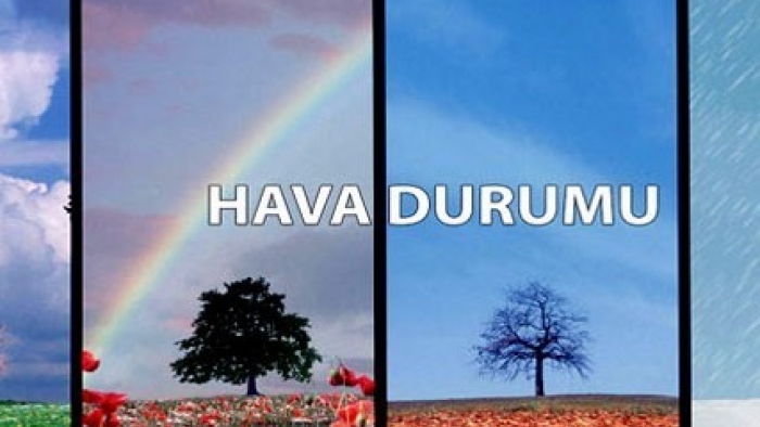 Türkiye geneli hava durumu 5 günlük