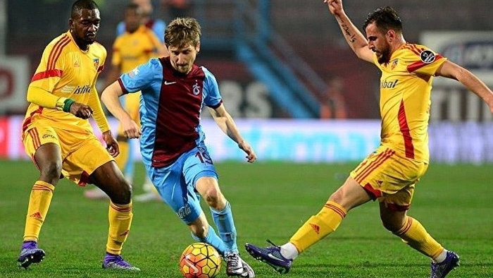 Trabzonspor evinde galip