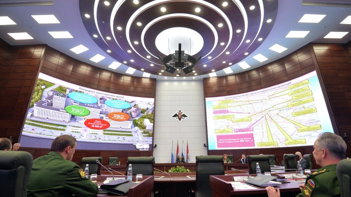 Putin IŞİD operasyonlarını buradan izliyor