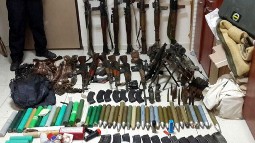 Dargeçit'e mühimmat taşıyan belediye aracı yakalandı