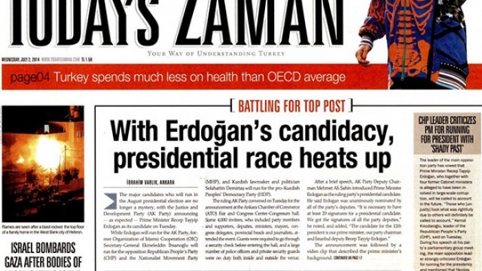 Today's Zaman'da görev değişimi