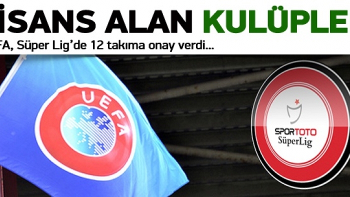 UEFA Kulüp Lisansı Alan Kulüplerimiz