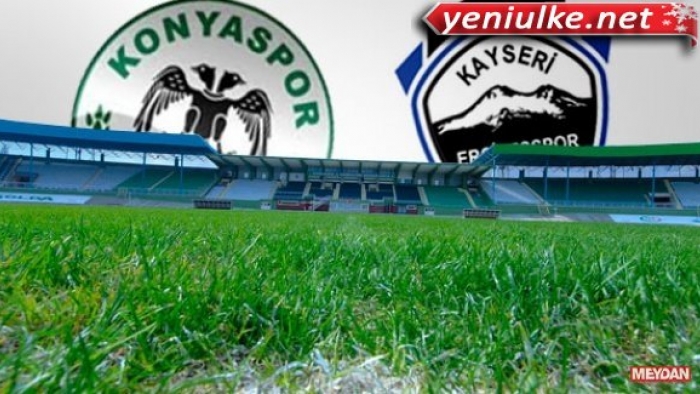 Torku Arenada dev mücadele! Torku Konyaspor Kayserispor maçı saat kaçta? Torku Konyaspor Kayserispor maçı A Spor HD şifresiz canlı izle..