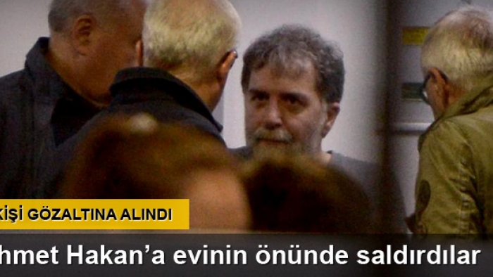 Ahmet Hakan'ı Evinin Önünde Hastanelik Ettiler