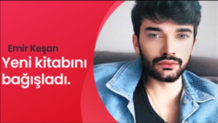 Emir Keşan Yeni Kitabını bağışladı