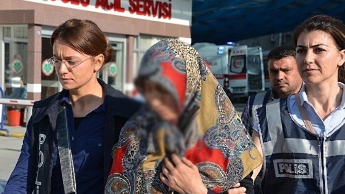 IŞİD'in 'canlı bombası' olmak isteyen kadına tahliye