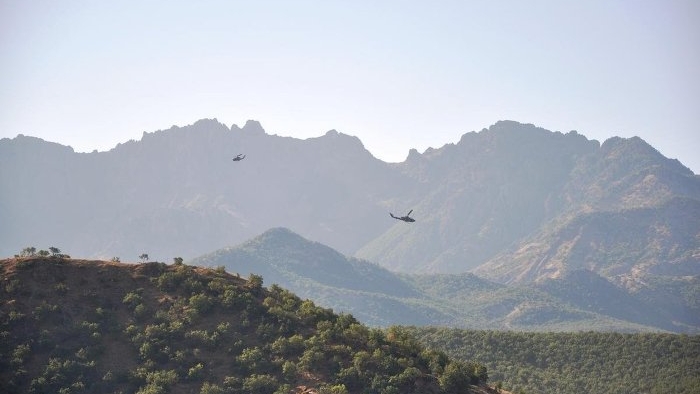 Tunceli'de özel harekatlı, helikopterli operasyon