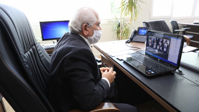 Denizli Büyükşehir'den ilçe belediyelere telekonferansla eğitim