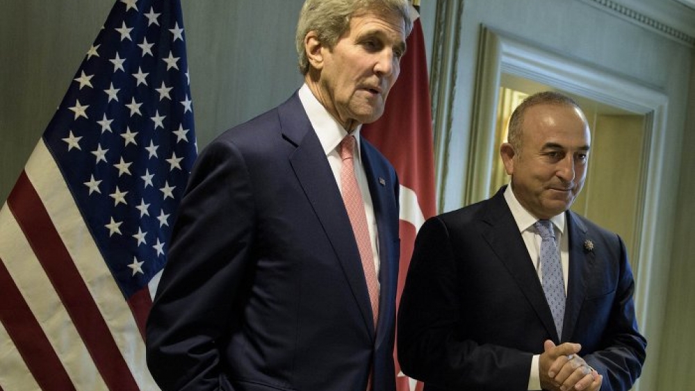 Çavuşoğlu ve Kerry, Suriye'yi konuştu