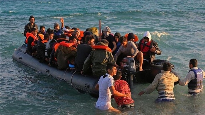 Çanakkale'de Yunanistan'a gitmeye çalışan 107 kişi yakalandı