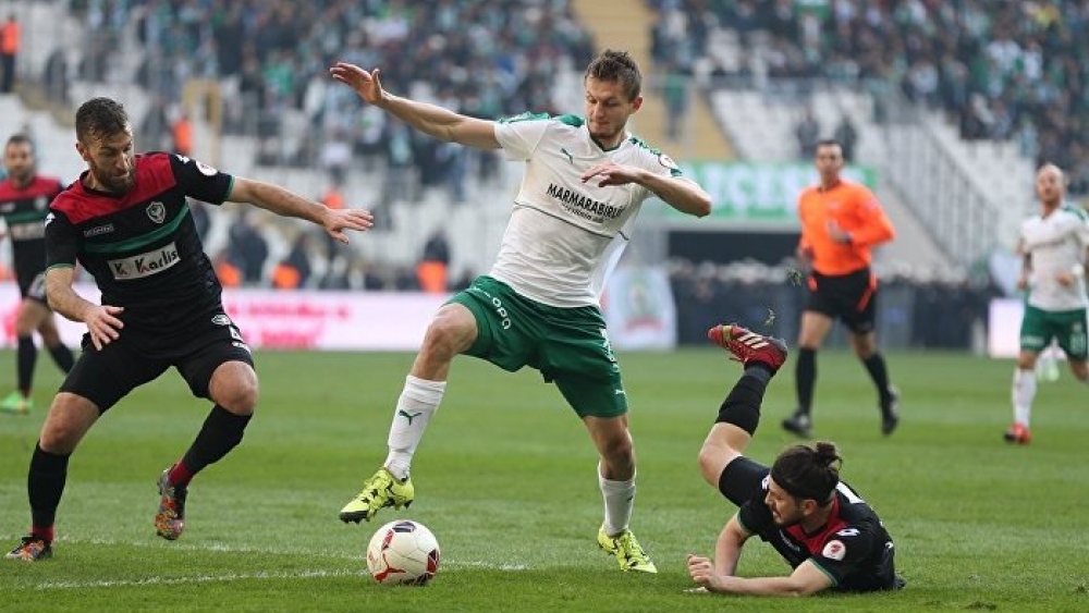 Bursaspor'u 2-1 yenen Amedspor kupada çeyrek finalde