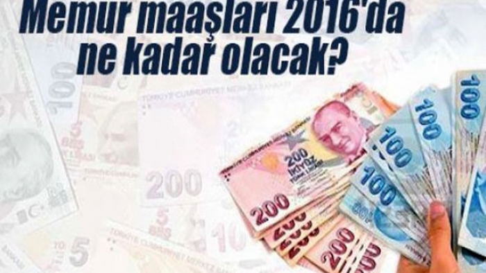 Memur maaşları 2016