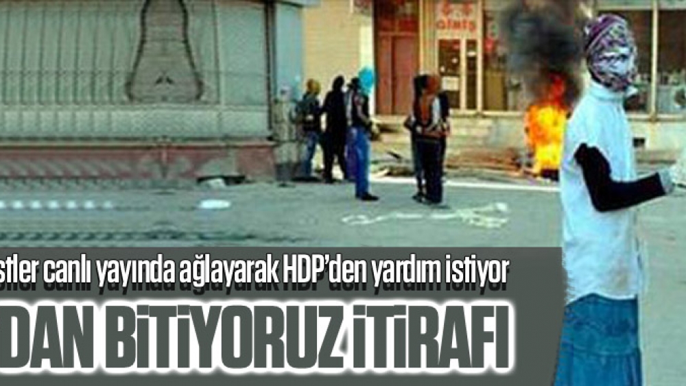 Alman Pkk Kanalında Ağlayan Terörist ''BİTİYORUZ''