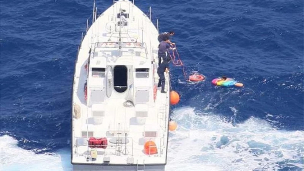 Hava yatağı üzerinde sürüklendikten sonra turistler kurtarıldı