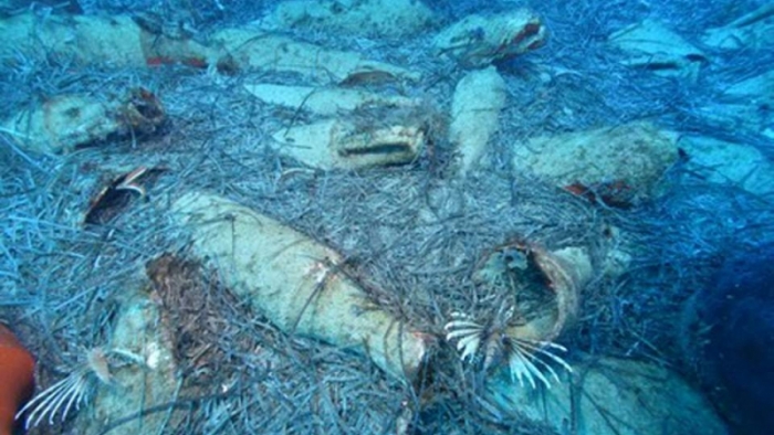 Roma dönemi gemi enkazı Kıbrıs'ın doğu kıyılarında bulundu