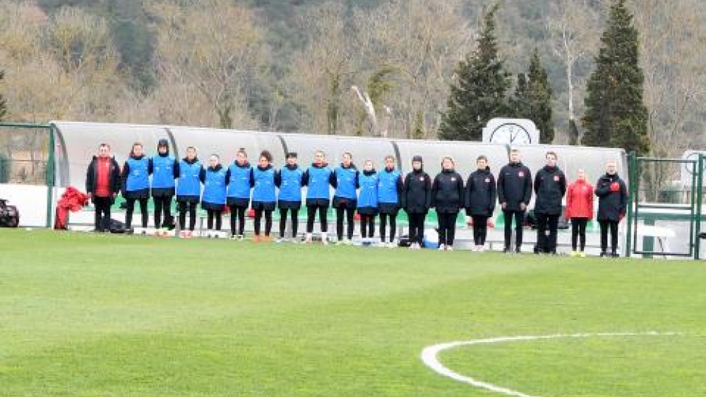 U19 Kadın Milli Takımı Belçika'ya 1-0 yenildi