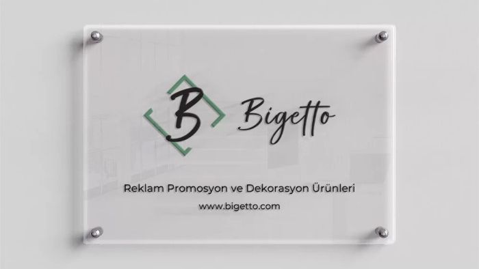 UV Baskılı Pleksi Kapı Tabelaları