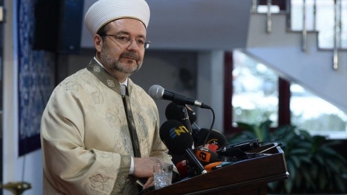 Diyanet İşleri Başkanı da Bakanlar Kurulu'na katıldı