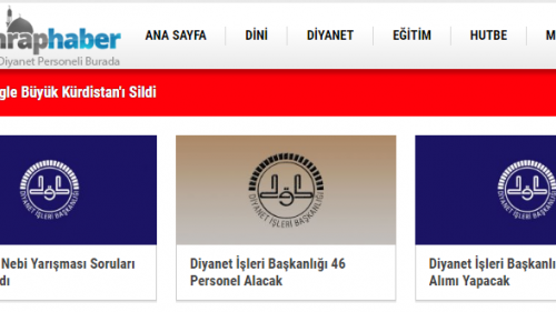 En Güncel Diyanet Duyuru ve Haberleri