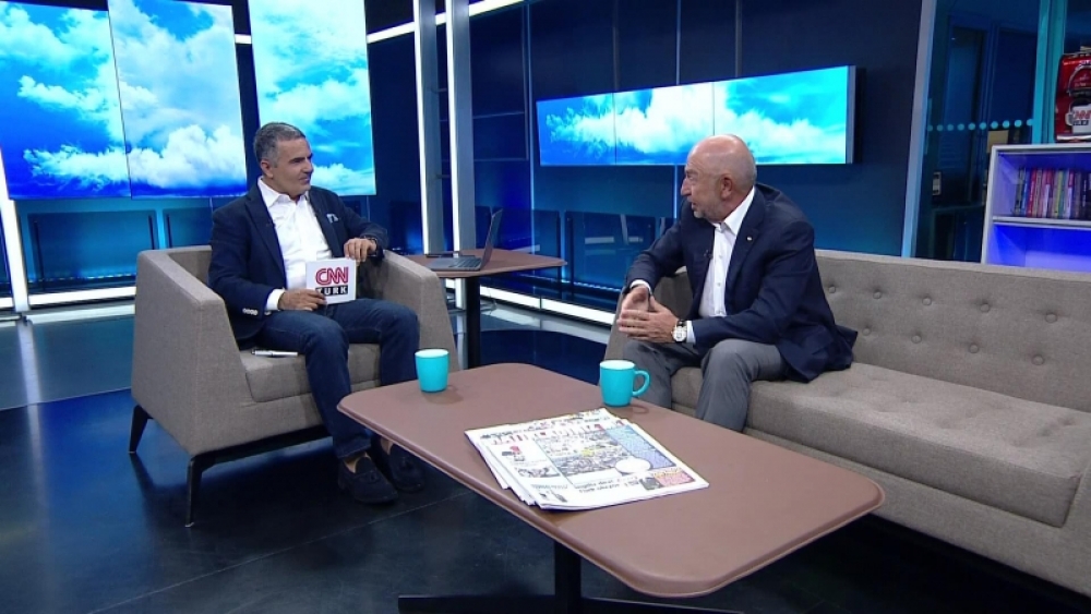 Nihat Özdemir, CNN Türk'te Hafta Sonu programına konuk oldu